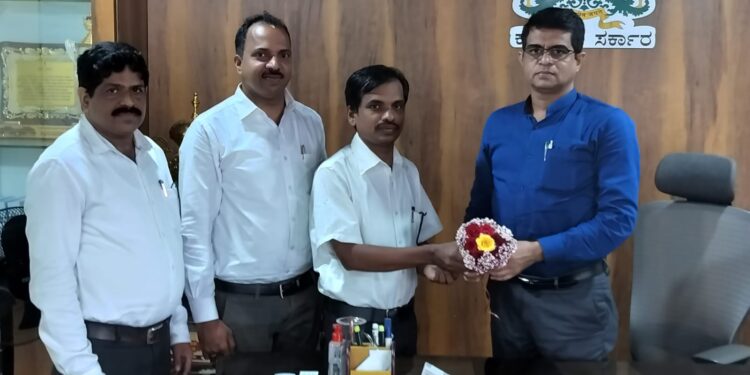 ಕಾರ್ಕಳ ತಾಲೂಕು ಪಂಚಾಯಿತ್ ಕಾರ್ಯನಿರ್ವಾಹಕ ಅಧಿಕಾರಿಯಾಗಿ ಶ್ರೀ ಪ್ರಶಾಂತ್ ರಾವ್ ಎಂ ವಿ ಅಧಿಕಾರ ಸ್ವೀಕಾರ..!!