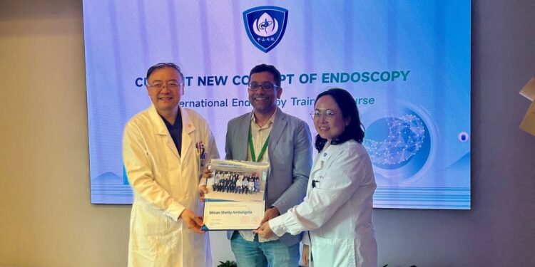 ಡಾ. ಶಿರನ್ ಶೆಟ್ಟಿ ಪ್ರತಿಷ್ಠಿತ ಅಂತರರಾಷ್ಟ್ರೀಯ ಎಂಡೋಸ್ಕೋಪಿ ತರಬೇತಿ ಕೋರ್ಸ್ ಅನ್ನು ಪೂರ್ಣಗೊಳಿಸಿದ್ದಾರೆ, ಕಸ್ತೂರ್ಬಾ ಆಸ್ಪತ್ರೆಯು ಯಕೃತ್ತು (ಲಿವರ್) ಕಸಿ ಸೇವೆಗಳನ್ನು ಶೀಘ್ರದಲ್ಲೇ ಪ್ರಾರಂಭಿಸಲಿದೆ