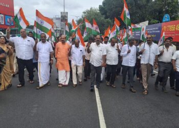 ರಾಷ್ಟ್ರ ರಕ್ಷಣಾ ಸಮಿತಿಯ ವತಿಯಿಂದ  ‘ತಿರಂಗ ಯಾತ್ರೆ’..!!