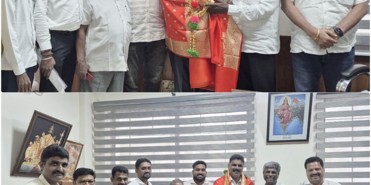 ಬಿಜೆಪಿ ಉಡುಪಿ ನೂತನ ಜಿಲ್ಲಾಧ್ಯಕ್ಷ ಕುತ್ಯಾರು ನವೀನ್ ಶೆಟ್ಟಿ ಅವರಿಗೆ ಸಂಸದ ಕೋಟ ಗೌರವಾರ್ಪಣೆ..!!