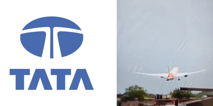 ಅಹಮದಾಬಾದ್​ ವಿಮಾನ ಪತನದಲ್ಲಿ ಮೃತಪಟ್ಟವರ ಕುಟುಂಬಕ್ಕೆ 1 ಕೋಟಿ ರೂ. ಪರಿಹಾರ ಘೋಷಿಸಿದ ಟಾಟಾ ಗ್ರೂಪ್..!!
