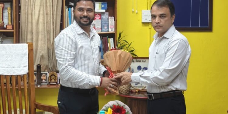 ಉಡುಪಿ :ನಗರಸಭೆಯ ಪೌರಾಯುಕ್ತರಾಗಿ ಮಹಾಂತೇಶ ಹಂಗರಗಿ..!!