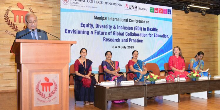 ಮಣಿಪಾಲ ಕಾಲೇಜ್ ಆಫ್ ನರ್ಸಿಂಗ್: ಆರೋಗ್ಯ ಕ್ಷೇತ್ರದಲ್ಲಿ ಸಮಾನತೆ, ವೈವಿಧ್ಯತೆ ಮತ್ತು ಒಳಗೊಳ್ಳುವಿಕೆ ಉತ್ತೇಜನೆ ವಿಷಯದಲ್ಲಿ ಅಂತಾರಾಷ್ಟ್ರೀಯ ಸಮ್ಮೇಳನ ಆಯೋಜನೆ..!!