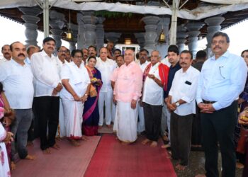 ಉಚ್ಚಿಲ ಶ್ರೀ ಮಹಾಲಕ್ಷ್ಮೀ ದೇವಸ್ಥಾನಕ್ಕೆ ಮುಜುರಾಯಿ ಹಾಗೂ ಸಾರಿಗೆ ಸಚಿವರಾದ ರಾಮಲಿಂಗಾ ರೆಡ್ಡಿ ಭೇಟಿ..!!