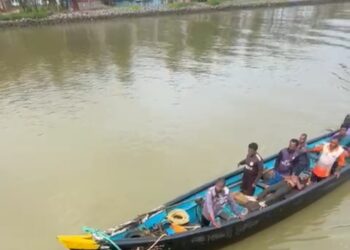 ಅಲೆಯ ಹೊಡೆತಕ್ಕೆ ನಾಡದೋಣಿ ಮಗುಚಿ ಬಿದ್ದು ಮೀನುಗಾರ ಮೃತ್ಯು..!!