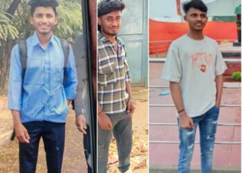 ಮಂತ್ರಾಲಯಕ್ಕೆ ಬಂದಿದ್ದ ಮೂವರು ಯುವಕರು ನಾಪತ್ತೆ..!!