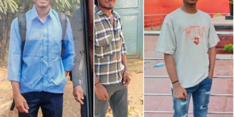 ಮಂತ್ರಾಲಯಕ್ಕೆ ಬಂದಿದ್ದ ಮೂವರು ಯುವಕರು ನಾಪತ್ತೆ..!!