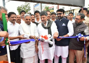 ಹೆಬ್ಬಾಳ ನೂತನ ಮೇಲ್ಸೇತುವೆ ಲೋಕಾರ್ಪಣೆ..!!