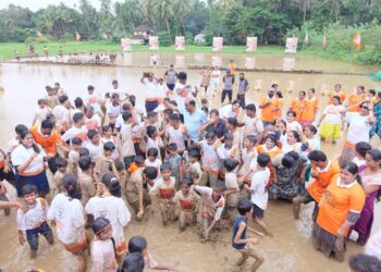 ಉಡುಪಿ :ಕಮಲ ಕಲರವ 2025 ಕೆಸರ್ಡ್ ಒಂಜಿ ದಿನ ಕಾರ್ಯಕ್ರಮ..!!