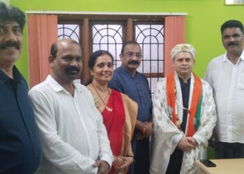 ಬಿಜೆಪಿ ಉಡುಪಿ ಜಿಲ್ಲಾ ಕಛೇರಿಗೆ ರಾಷ್ಟ್ರೀಯ ಮಾಹಿತಿ ತಂತ್ರಜ್ಞಾನ ಸಂಚಾಲಕ ಅಮಿತ್ ಮಾಳವೀಯ ಬೇಟಿ..!!