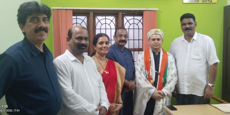 ಬಿಜೆಪಿ ಉಡುಪಿ ಜಿಲ್ಲಾ ಕಛೇರಿಗೆ ರಾಷ್ಟ್ರೀಯ ಮಾಹಿತಿ ತಂತ್ರಜ್ಞಾನ ಸಂಚಾಲಕ ಅಮಿತ್ ಮಾಳವೀಯ ಬೇಟಿ..!!