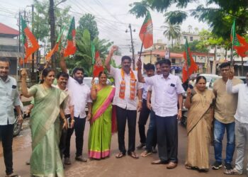 ಉಡುಪಿ ಜಿಲ್ಲಾ ಬಿಜೆಪಿಯಿಂದ ‘ಜಿ.ಎಸ್.ಟಿ ಉಳಿತಾಯ ಉತ್ಸವ’ದ ಸಂಭ್ರಮಾಚರಣೆ..!!