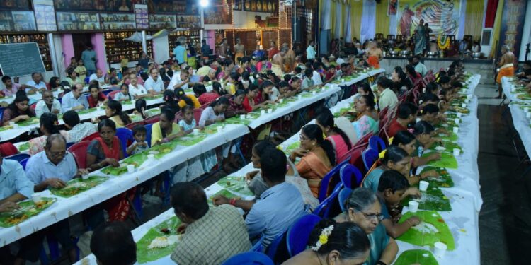 ದೊಡ್ಡಣಗುಡ್ಡೆ ಶ್ರೀ ದುರ್ಗಾ ಆದಿಶಕ್ತಿ ಕ್ಷೇತ್ರದಲ್ಲಿ ನವರಾತ್ರಿ ಮಹೋತ್ಸವ ಸಾವಿರಾರು ಭಕ್ತರಿಂದ ಅನ್ನಪ್ರಸಾದ ಸ್ವೀಕಾರ..!!