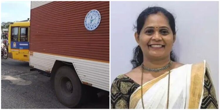 ಮಂಗಳೂರು :ಬೆಳ್ಳಂಬೆಳಗ್ಗೆ ಯುವತಿ ಮೇಲೆ ಹರಿದ ಮೀನಿನ ಲಾರಿ : ಹೆದ್ದಾರಿ ಗುಂಡಿಗೆ ಯುವತಿ ಬಲಿ..!!