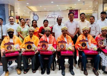 ಮಲಬಾರ್ ಗೋಲ್ದ್ ಅಂಡ್ ಡೈಮಂಡ್ಸ್ ವತಿಯಿಂದ ಶಿಕ್ಷಕರ ದಿನಾಚರಣೆ..!!