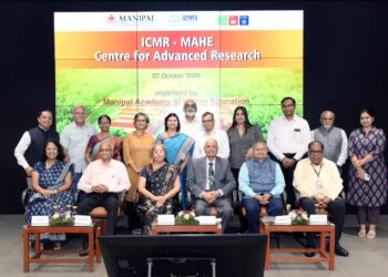 ಮಾಹೆ ಮಣಿಪಾಲದಿಂದ ₹12.84 ಕೋಟಿ ಅನುದಾನದಲ್ಲಿ ಐ ಸಿ ಎಂ ಆರ್ -ಮಾಹೆ ಸೆಂಟರ್ ಫಾರ್ ಅಡ್ವಾನ್ಸ್ಡ್ ರಿಸರ್ಚ್ ಆರಂಭ..!!