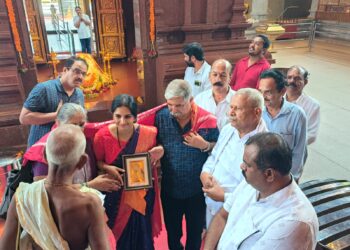 ಕಾಪು ಮಾರಿಯಮ್ಮ ದರುಶನ ಮಾಡಿದ ಕನ್ನಡ ಕಿರುತೆರೆ ನಟಿ ಮತ್ತು ಬಿಗ್ ಬಾಸ್ ಖ್ಯಾತಿಯ ಕಾವ್ಯ ಶಾಸ್ತ್ರಿ..!!