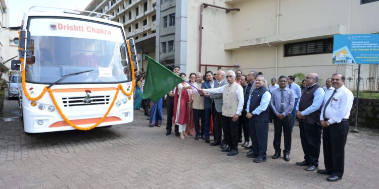 ಮಣಿಪಾಲದ ಕಸ್ತೂರ್ಬಾ ವೈದ್ಯಕೀಯ ಕಾಲೇಜು ಮತ್ತು ಆಸ್ಪತ್ರೆಯಲ್ಲಿ ದೃಷ್ಟಿ ಚಕ್ರ – ಸುಧಾರಿತ ಸಂಚಾರಿ ನೇತ್ರ ತಪಾಸಣಾ ಘಟಕದ ಉದ್ಘಾಟನೆ..!!
