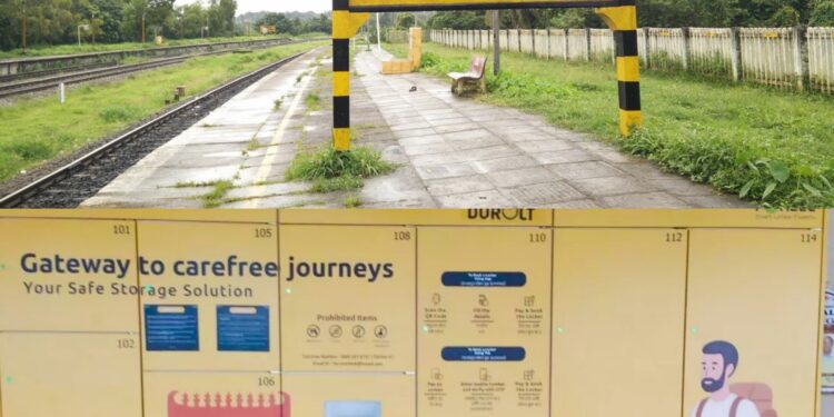 ಉಡುಪಿಯ ಇಂದ್ರಾಳಿ ರೈಲು ನಿಲ್ದಾಣದಲ್ಲಿ ಕೊಂಕಣ ರೈಲು ವಿಭಾಗದಿಂದ ಡಿಜಿಟಲ್‌ ಲಾಕರ್‌ ವ್ಯವಸ್ಥೆ ಜಾರಿ..!!