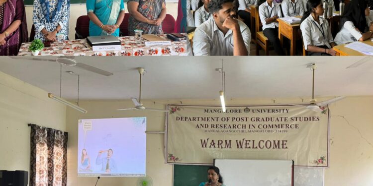 ಮಂಗಳೂರು ವಿವಿ: ವಾಣಿಜ್ಯ ವಿಭಾಗದಿಂದ ಸಂಶೋಧನ ಕೌಶಲ್ಯಗಳ ಕುರಿತ ಕಾರ್ಯಗಾರ..!!