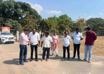 ನ. 28ಕ್ಕೆ ಪ್ರಧಾನಿ ಮೋದಿ ಉಡುಪಿ ಭೇಟಿ : ಆದಿಉಡುಪಿ ಹೆಲಿಪ್ಯಾಡಿಗೆ ಅಧಿಕಾರಿಗಳೊಂದಿಗೆ ಶಾಸಕ ಯಶ್ ಪಾಲ್ ಸುವರ್ಣ ಭೇಟಿ, ಪರಿಶೀಲನೆ…!!