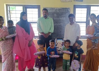 ಉದ್ಯಾವರ : ಅಂಗನವಾಡಿಯಲ್ಲಿ ಮಕ್ಕಳ ದಿನಾಚರಣೆ ..!!