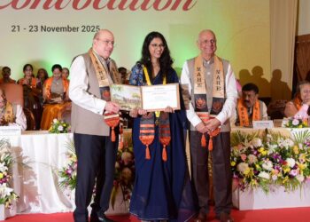 ʼತಂತ್ರಜ್ಞಾನ ಮತ್ತು ಮಾನವೀಯತೆ ಸದಾ ಜೊತೆಯಾಗಿರಲಿʼ: ಮಾಹೆಯ 33ನೇ ಘಟಿಕೋತ್ಸವದಲ್ಲಿ ಪ್ರತಿಧ್ವನಿಸಿದ ಆಶಯ..!!