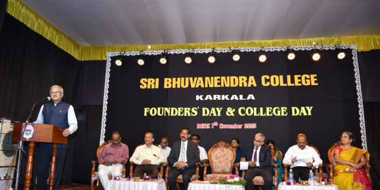 ಸಂಸ್ಥಾಪಕರ ದಿನಾಚರಣೆ -ಭವಿಷ್ಯದ ಭಾರತ ಯುವಜನತೆಯ ಕೈಯಲ್ಲಿದೆ: ಡಾ.ಕಾರ್ಕಳ ಶ್ರೀಧರ ಆರ್. ಪೈ..!!