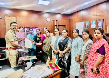 ಬ್ರಹ್ಮಾವರ ಪೊಲೀಸ್ ಠಾಣಾ ವ್ಯಾಪ್ತಿಯಲ್ಲಿ ನಡೆದ ಮಹಿಳಾ ದೌರ್ಜನ್ಯದ ವಿರುದ್ಧ ತಕ್ಷಣ ಕ್ರಮ ಜರಗಿಸುವಂತೆ ಬಿಜೆಪಿ ಜಿಲ್ಲಾ ಮಹಿಳಾ ಮೋರ್ಚಾದಿಂದ ಜಿಲ್ಲಾ ಪೊಲೀಸ್ ವರಿಷ್ಠಾಧಿಕಾರಿಗಳಿಗೆ ಮನವಿ..!!