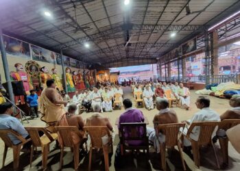 ಶೀರೂರು ಪರ್ಯಾಯ ಕಟೀಲಿನಲ್ಲಿ ಸಮಾಲೋಚನಾ ಸಭೆ..!!