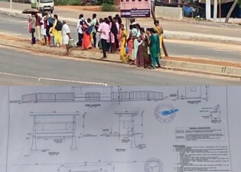 ರಾ.ಹೆ 169 : ಸಾಣೂರು ಗ್ರಾಪಂ ವ್ಯಾಪ್ತಿಯಲ್ಲಿ ರಸ್ತೆ ಮಧ್ಯದಲ್ಲಿ ಬಸ್ಸು ಕಾಯುವ ಸಂಕಷ್ಟಕ್ಕೆ ಪರಿಹಾರ ಸನ್ನಿಹಿತ : ಬಸ್ಸು ತಂಗುದಾಣಗಳ ನೀಲನಕಾಶೆ ಸಿದ್ದ..!!