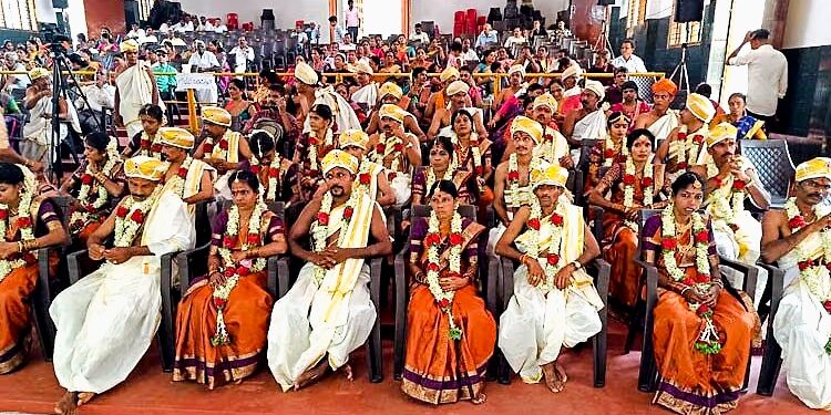 ವಿಶ್ವಬ್ರಾಹ್ಮಣ ಯುವಸಂಘಟನೆ ಕಾಪು:ಚತುರ್ಥ ಬಾರಿಯ ಸಾಮೂಹಿಕ ವಿವಾಹ ಸಮಾರಂಭ..!!