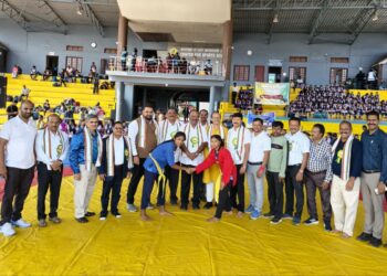 ಪದವಿ ಪೂರ್ವ ವಿದ್ಯಾರ್ಥಿಗಳ ರಾಜ್ಯ ಮಟ್ಟದ ಬೆಲ್ಟ್ ಕುಸ್ತಿ ಪಂದ್ಯಾಟ 2025-26..!!