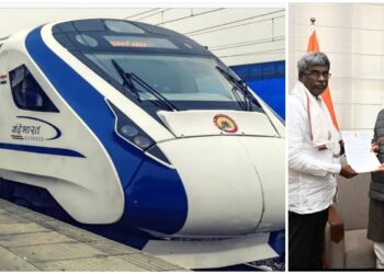 ಬೆಂಗಳೂರಿನಿಂದ,ಮಂಗಳೂರು–ಉಡುಪಿ–ಕಾರವಾರಕ್ಕೆ ವಂದೇ ಭಾರತ್ ಓಡಾಟಕ್ಕಾಗಿ ರೈಲ್ವೆ ಸಚಿವರಿಗೆ ಸಂಸದ ಕೋಟಾ ಮನವಿ..!!