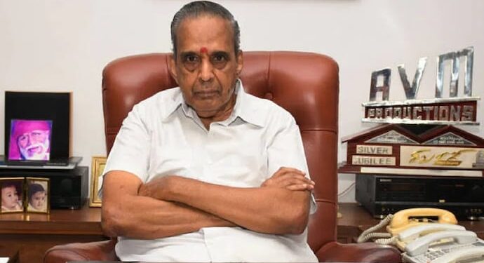 ನಿರ್ಮಾಪಕ ಎವಿಎಂ ಸರವಣನ್ ನಿಧನ..!!