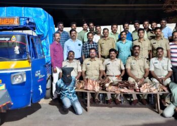 ಕಾರ್ಕಳ – ಪರಶುರಾಮ ಥೀಮ್ ಪಾರ್ಕ್ ನಲ್ಲಿ ತಾಮ್ರದ ಹೊದಿಕೆ ಕಳವು ಪ್ರಕರಣ : ಇಬ್ಬರು ಆರೋಪಿಗಳ ಬಂಧನ..!!