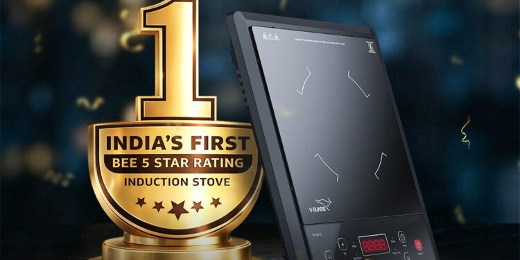 ವಿ-ಗಾರ್ಡ್‌ನ ಸ್ವದೇಶಿ ತಯಾರಿಕೆಯ ಇಂಡಕ್ಷನ್ ಕುಕ್‌ಟಾಪ್‌ಗೆ ಭಾರತದ ಮೊಟ್ಟಮೊದಲ 5-ಸ್ಟಾರ್ ಬಿಇಇ ರೇಟಿಂಗ್ ಗೌರವ