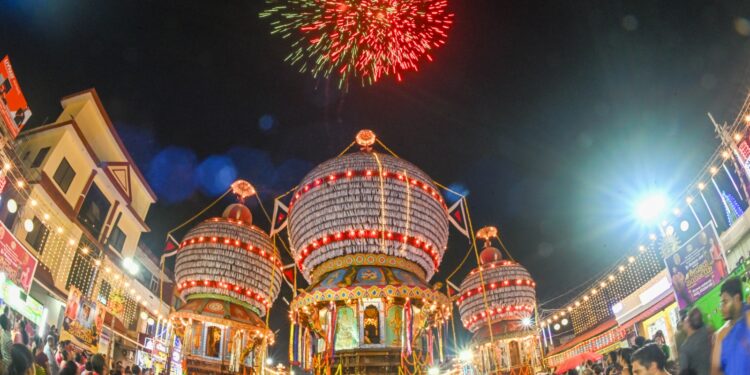 ಶ್ರೀಕೃಷ್ಣಮಠದಲ್ಲಿ ಸಂಭ್ರಮದ ಮೂರುತೇರು ಉತ್ಸವ..!