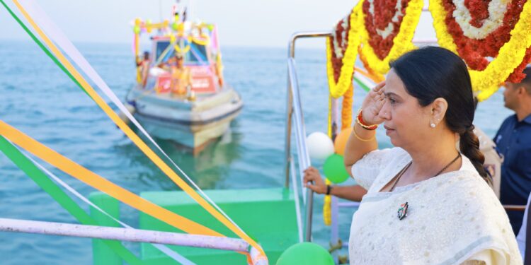 77 ನೇ ಗಣರಾಜ್ಯೋತ್ಸವ ; ಸೇಂಟ್ ಮೇರೀಸ್ ಐಲ್ಯಾಂಡ್ ನಲ್ಲಿ ಸಚಿವೆ ಲಕ್ಷ್ಮೀ ಹೆಬ್ಬಾಳಕರ್ ದ್ವಜಾರೋಹಣ