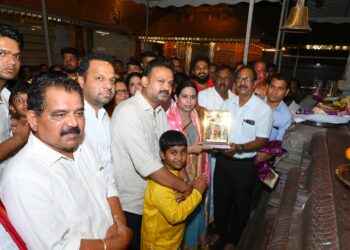 ಉಚ್ಚಿಲ ಶ್ರೀಕ್ಷೇತ್ರಕ್ಕೆ ಸಚಿವೆ ಲಕ್ಷ್ಮೀ ಹೆಬ್ಬಾಳ್ಕರ್ ಭೇಟಿ