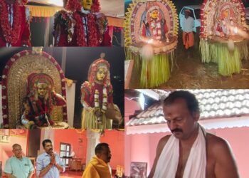 ಕೈಲಾಜೆ ಶ್ರೀ ಉಮಾಮಹೇಶ್ವರ ದೇವಸ್ಥಾನದಲ್ಲಿ ಪ್ರತಿಷ್ಠಾ ವರ್ಧಂತಿ ಉತ್ಸವ; ಮುನಿಯಾಲು ಉದಯ್ ಕುಮಾರ್ ಶೆಟ್ಟಿ ಭೇಟಿ…!!