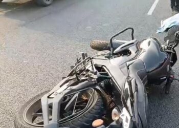 ಉಪ್ಪೂರು:ಹದಿನಾಲ್ಕು ಚಕ್ರಗಳ ಟ್ರಕ್ ನ ಚಕ್ರದಡಿ ಸಿಲುಕಿ  ಬೈಕ್ ಸವಾರನ ಸಾವು..!!