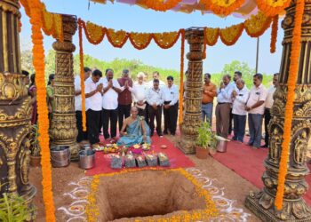 ಹಿರಿಯಡಕ: ಕೆಪಿಎಸ್ ಪ್ರಾಥಮಿಕ ಕಟ್ಟಡಕ್ಕೆ ಶಂಕುಸ್ಥಾಪನೆ….!!