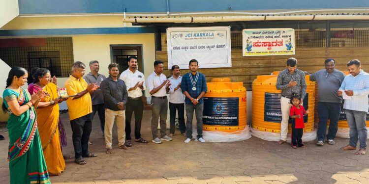 ಅರುಣೋದಯ ವಿಶೇಷ ಶಾಲೆಗೆ ನೀರಿನ ಟ್ಯಾಂಕ್ ಕೊಡುಗೆ