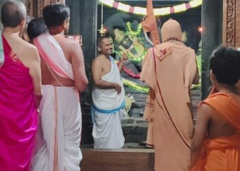 ಕಾರ್ಕಳದ ಅನಂತಪದ್ಮನಾಭ ದೇವರ ದರ್ಶನ ಪಡೆದ ಸದ್ಯೋಜಾತ ಶಂಕರಾಶ್ರಮ ಗುರುಗಳು – ಭಕ್ತರಿಗೆ ಧರ್ಮಮಾರ್ಗದ ಸಂದೇಶ