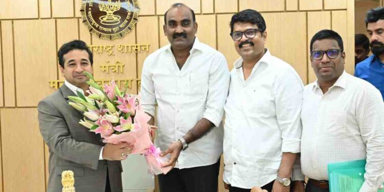 ಮಹಾರಾಷ್ಟ್ರ ಮೀನುಗಾರಿಕಾ ಸಚಿವರನ್ನು ಭೇಟಿಯಾದ ಶಾಸಕ ಯಶ್ ಪಾಲ್ ಸುವರ್ಣ..!!