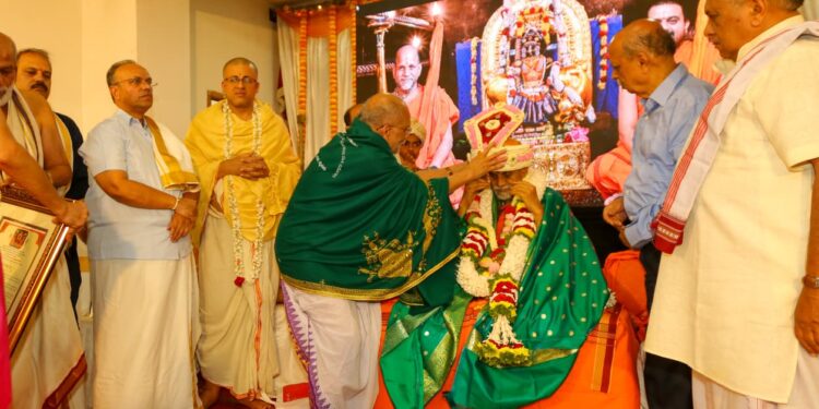 ಬೆಂಗಳೂರು ನಗರದಲ್ಲಿ ಪುತ್ತಿಗೆಶ್ರೀ ಸನ್ಮಾನ..!