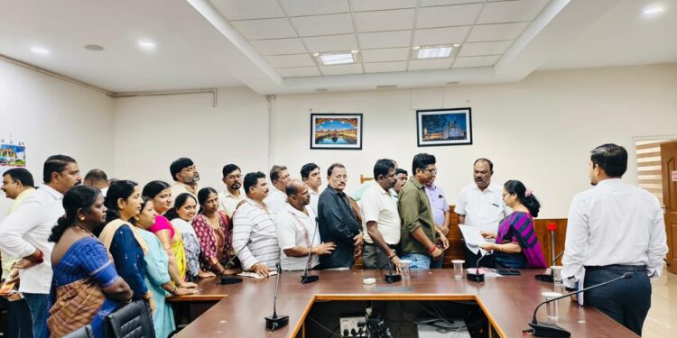 ಉಡುಪಿ ನಗರಸಭೆಯಲ್ಲಿ ರಶೀದಿ ಗೊಂದಲ – ಹೊಣೆಗಾರರ ವಿರುದ್ಧ ಕಠಿಣ ಕ್ರಮಕ್ಕೆ ಒತ್ತಾಯ….!