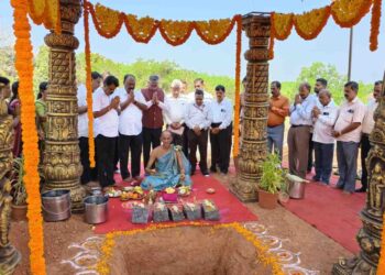ಗುರ್ಮೆ ಸುರೇಶ್ ಶೆಟ್ಟಿ ಅವರಿಂದ ಹಿರಿಯಡಕ ಕೆಪಿಎಸ್ ಪ್ರಾಥಮಿಕ ಕಟ್ಟಡಕ್ಕೆ ಶಂಕುಸ್ಥಾಪನೆ….!!