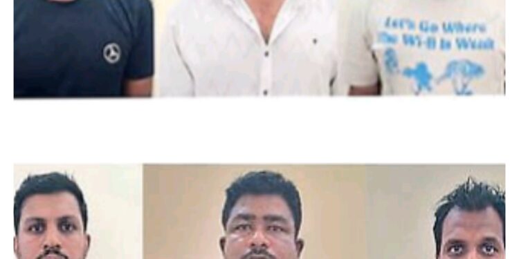 ಹೈದರಾಬಾದ್‌ನಲ್ಲಿ ಕುಳಿತು ಸೈಬರ್ ವಂಚನೆ: ಆರು ಮಂದಿ ಅರೆಸ್ಟ್…!